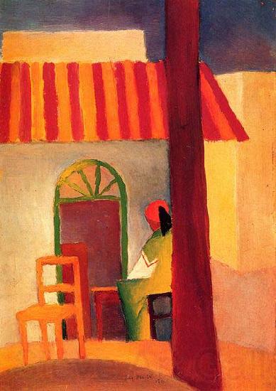 August Macke Turkisches Cafe (I) Spain oil painting art